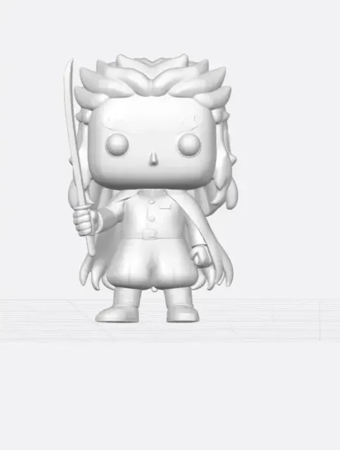 Funko Kyojuro Rengoku-Kimetsu No Yaiba-Demon Slayer — Фото 3 из 5