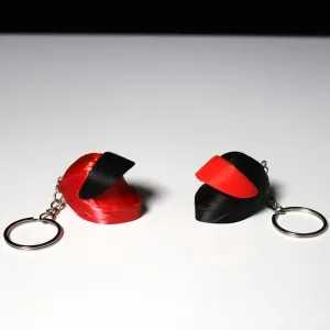 motorcycle helmet keychain