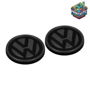 VOLKSWAGEN CUP HOLDER INSERT – 70MM 3D PRINTED LOGO CAP