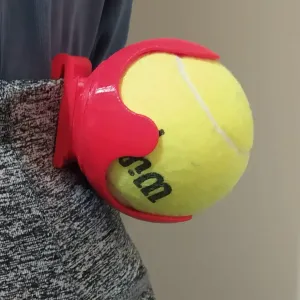 Tennis ball holder (your dog might like it)
