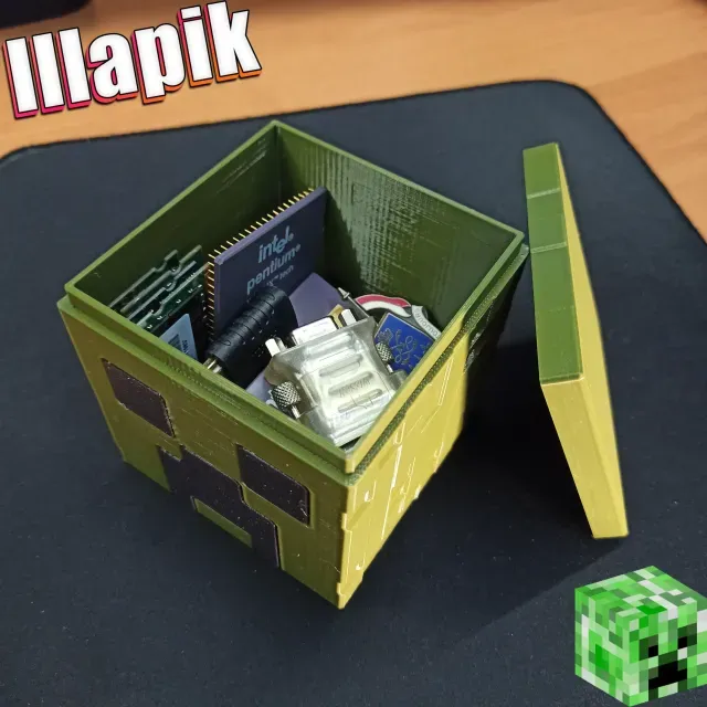 Minecraft Creeper / Minecraft / Chest / Piggy Bank Box — Фото 4 из 9