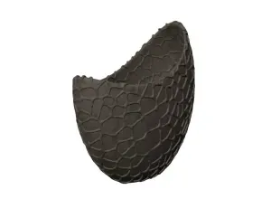 Crescent moon pot