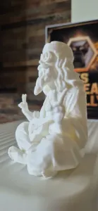 Modern Peace and Love Man Sculpture