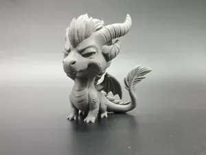 Prince the Proud Dragon Chibi Toy