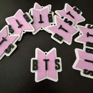 BTS LOGO key keychain