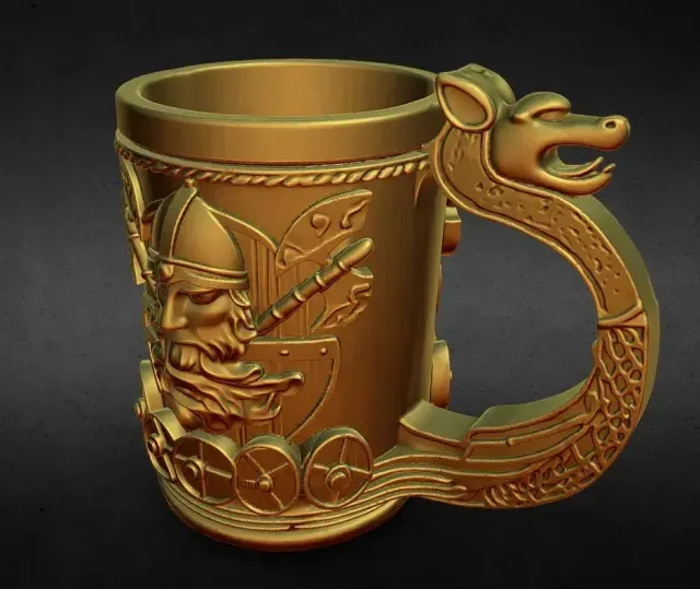 viking boat mug — Фото 4 из 9