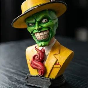 The Mask Movie Bust | Stanley Ipkiss Sculpture | Classic 90s