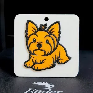 Yorkshire Terrier Keychain - 3 Colors
