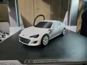 Subaru BRZ Kit Card (1:24 scale)