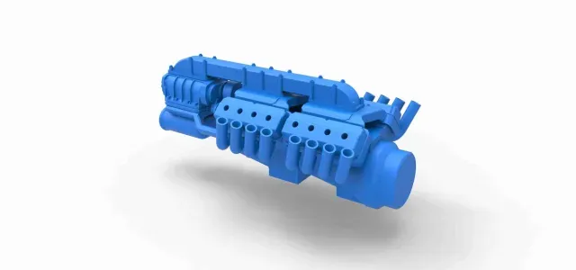 Engine 2 V8 Version 3 Scale 1:25 — Image 7 of 9