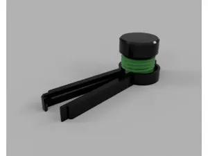 Bag Clip with Screw Cap