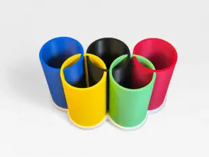 Olympic Pencil Holder - Desk Organizer