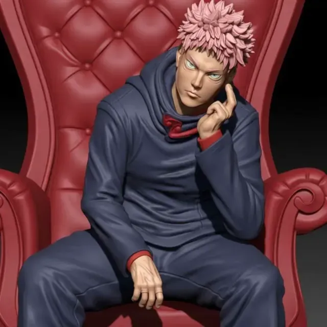 Yuji Itadori - Jujutsu Kaisen - STL ready for 3D Printing