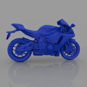 YAMAHA YZF - R1 3D MODEL CUSTOM READY PRINTING STL FILE