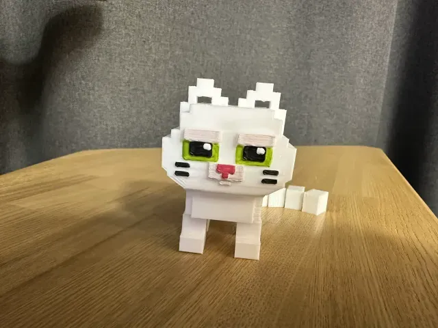 Flexible articulated pixel cat — Фото 3 из 9
