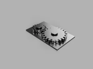 simple gear toy