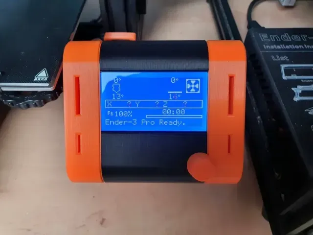 Slim Pivoting Display Housing for the Ender 3 & 5 — Фото 4 из 9