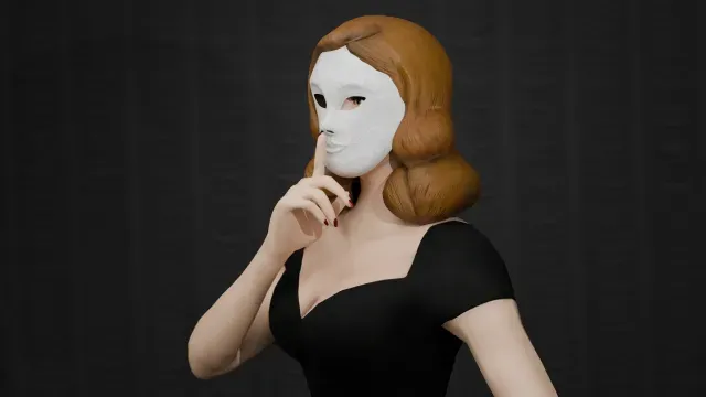 Volto Bianco Mask — Image 7 of 9