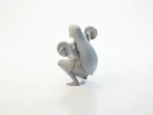 Mulan Weightlifting Figurine Disney 3D Printable