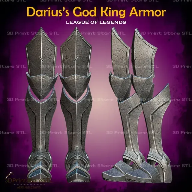 Darius God King Cosplay League of Legends - STL File — Фото 8 из 9