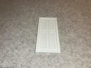 Dollhouse door miniature house