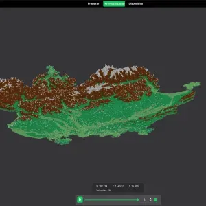 Cantons of Switzerland. 3D Map puzzle (26-piece)
