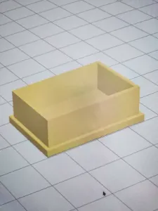 Metal shelf foot