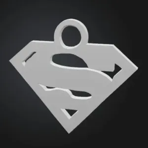 Superman Emblem keychain