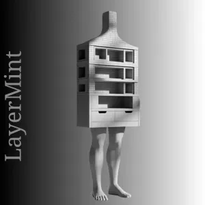 Human Legs Desk Organizer – Unique Human-Legged Storage