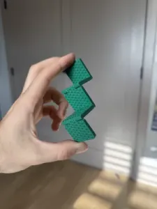 HoneyFlip Fidget Strip | Print-in-Place Desk Toy