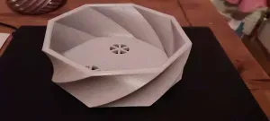 modified oval version of a bonsai pot