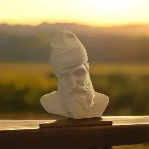SAINT PAISIOS BUST WITH OPTIONAL BASE – 3D PRINTABLE MODEL