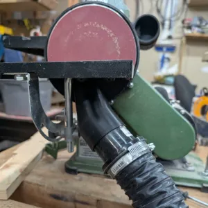 Harbor freight Disc belt Sander combo Dust Ports