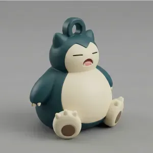 Sleeping Snorlax Keychain