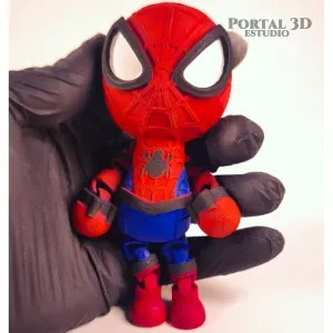 Spiderman Flexi / PRINT-IN-PLACE WITHOUT SUPPORT/3MF