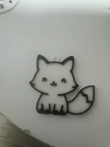 Little Fox Keychain
