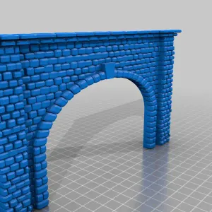 ho scale double tunnel