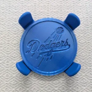 Los Angeles Dodgers Coaster w/Holder (holds 6)