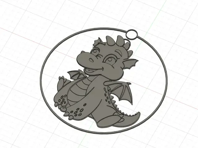New Year's toy dragon