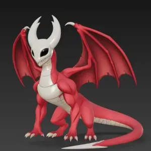Hollow knight dragon