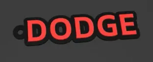 dodge keychain