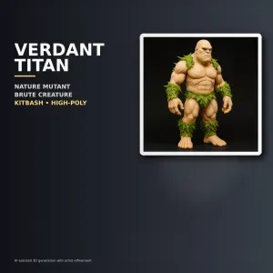 Stylized Character Kitbash Collection – High-Poly 3D Model