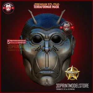 Terra Formar Mask - Terra Formars Helmet - Cosplay Anime