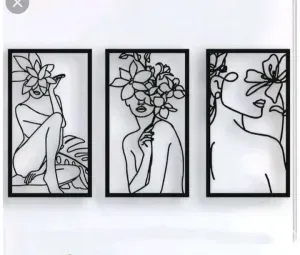 flower girl wall art