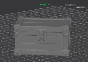 Treasure Chest for Simple Diorama - Clean Scaleable