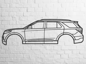 2020+ Ford Explorer wall art