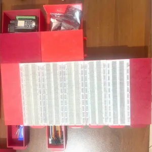 Modular Base with Drawers for Arduino Breadboard
