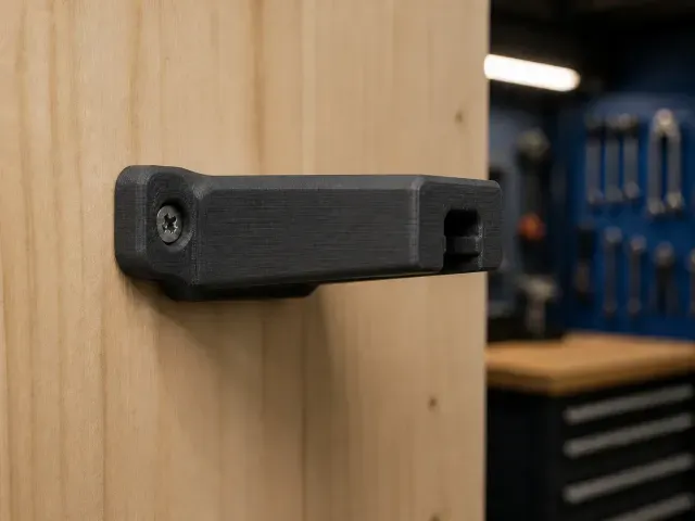 Extended Wall-Mounted Air Tool Holder for EURO 1/4 Pneumatic — Image 5 of 8