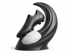 Football Energy Arc Sculpture