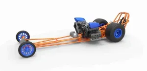 Diecast Front engine dragster with 2 V8 Version 2 Scale 1:25